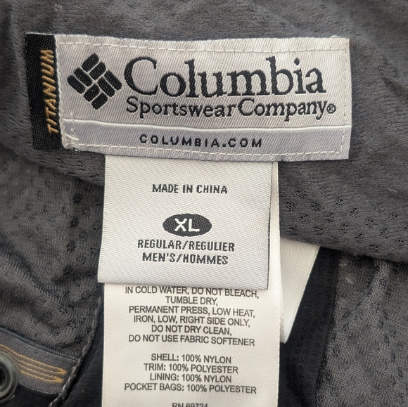 Columbia Snow Pants Titanium Omni Shield Waterproof Mens XL Winter Sports - Picture 7 of 10
